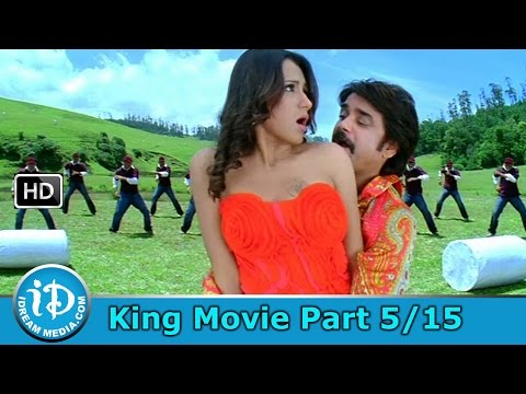 King Telugu Movie Part 515 - Nagarjuna Trisha Mamta Mohandas