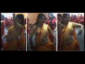 sexy deep navel belly show aunty teej dance