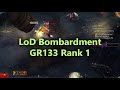 Rank 1 LoD Bombardment Crusader GR133 (Season 23)