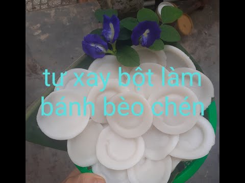 Cách làm bún từ gạo xay