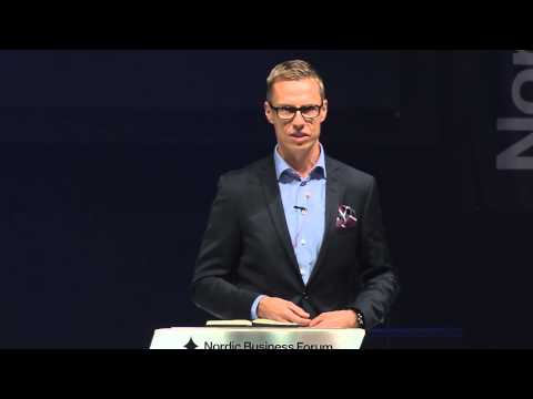 Nordic Business Forum 2013 - Alexander Stubb - The Art of Going International