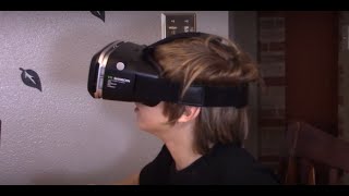 02. How to setup and use Virtual reality VR headset with Android phones review