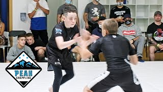 Kids Bjj Super-Fight Risman Vs Miller Peak Grappling Kumite 1