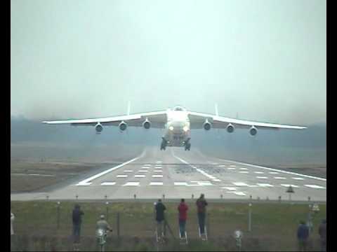 Ebay Aircraft on Biggest Cargo Airplane In The World An225 Take Off