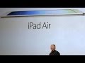 Apple unveils the new iPad Air