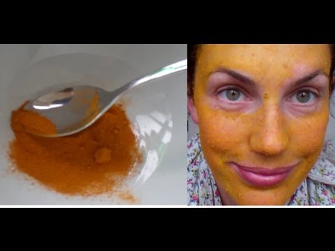 how to LIGHTEN your SKIN easily and NATURALLY with TURMERIC and LEMON 