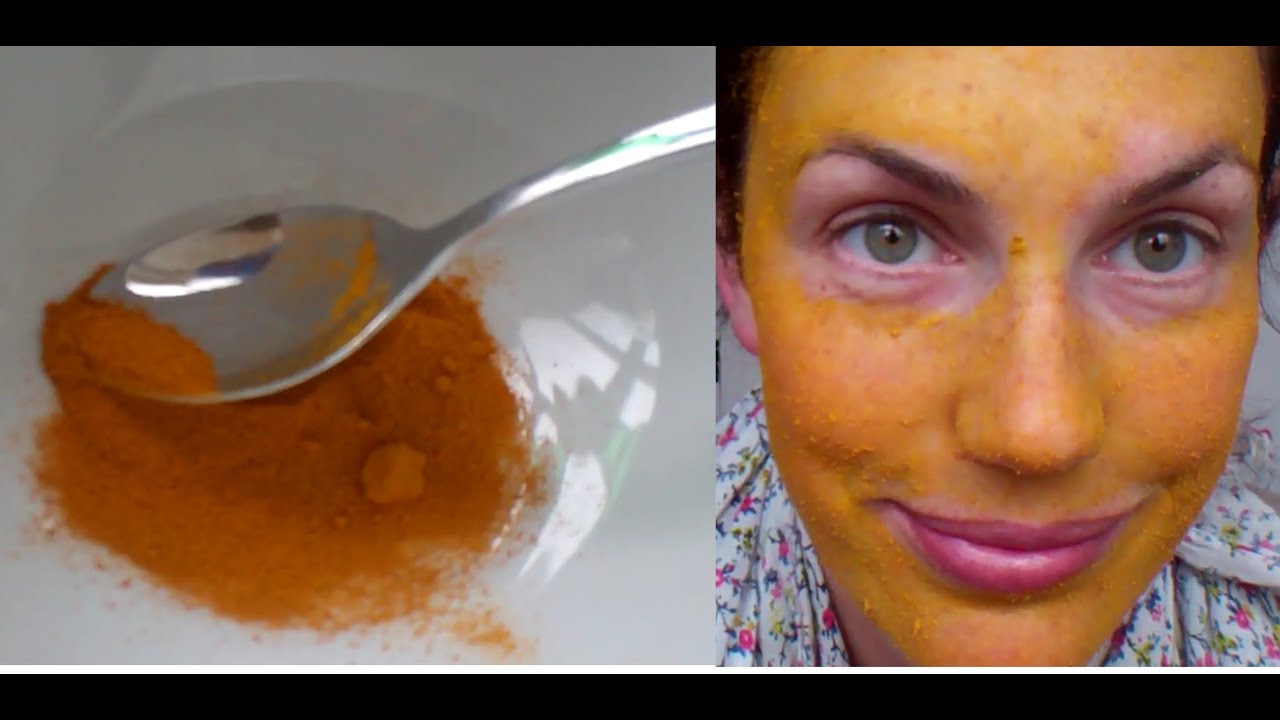 Facial hair removal at home with turmeric ␓ makeup and 