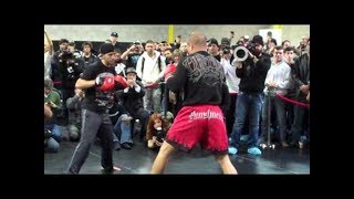 UFC 140: Tito Ortiz training boxing for Antonio Rogerio Nogueira