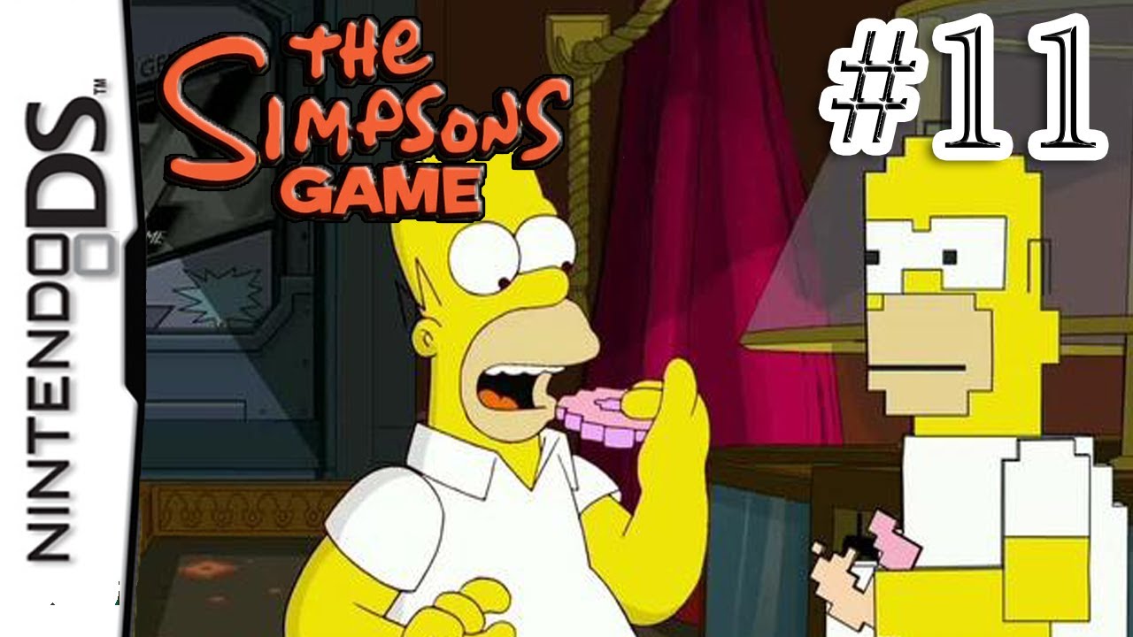 the simpsons game ds levels