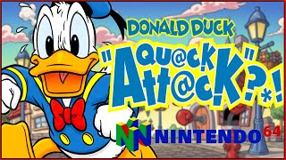 A Underrated Disney Game For The N64. Donald Duck Quack Attack