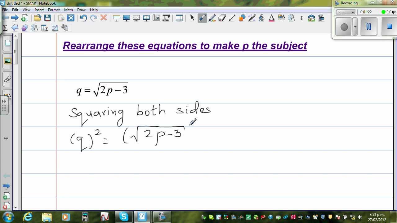 Making A Letter The Subject Of A Formula Calculator Making A Letter The Subject Of A Formula Calculator