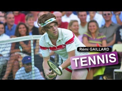 REMI GAILLARD AS A テニス PLAYER IMPOSTOR