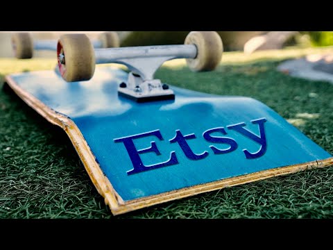 THE CRAZIEST SKATEBOARD ON ETSY