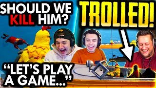 WE PRANKED THIS GUY SO HARD HE SHOULD QUIT PUBG MOBILE 😂