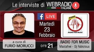 Le interviste di WEB RADIO ITALIANE - RADIO FOR MUSIC
