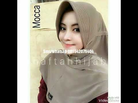 Foto Jilbab Elzatta Warna Krem