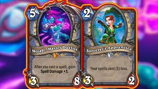 30 Spell Damage Otk Girls Mage Mozaki Is The Queen Barrens Mini-Set Wild Hearthstone