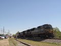 My First NS Heritage Unit! NS 1068 Erie Leading NS 168 at Lexington, NC!