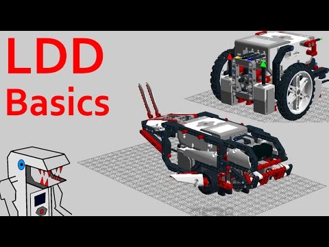 VIDEO : ldd basics - getting started with lego digital designer - this week, i will be covering the basics you will need to know in order to build your very own ev3 robot inthis week, i will be covering the basics you will need to know in ...