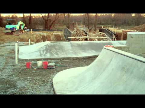 Construction Update #2: Veterans Skatepark 12/11/11 - Woodbridge, VA - Thunderwood