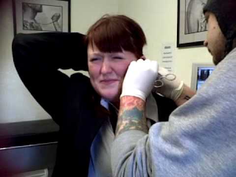 tragus piercing ring. Anti-tragus piercing