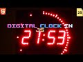 How we can make digital clock in HTML CSS and JS.