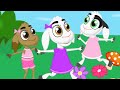 Wolf and The Seven Little Goats bedtime stories for kids cartoon animation