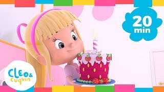 HAPPY BIRTHDAY and More Songs. Cleo & Cuquin. Nursery Rhymes I Songs For Kids (2