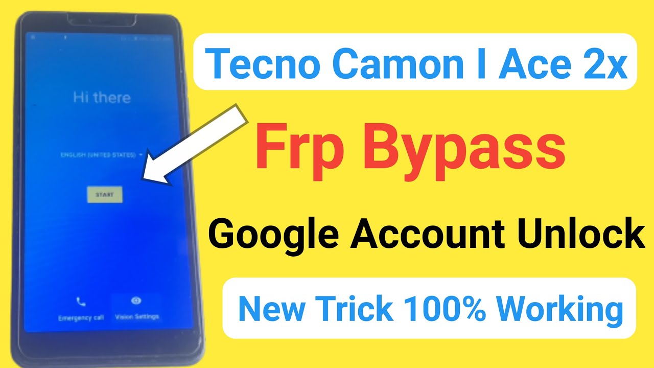 Tecno Camon i Ace 2x Frp Bypass l New Trick 100% Working Tecno Camon i Ace 2x Frp Bypass l New Trick 100% Working