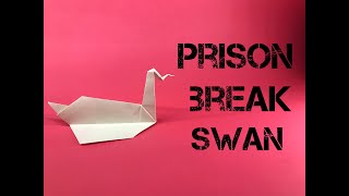 Origami Kuğu Yapımı - 2 How To Make Origami Swan In Prison Break
