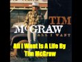 All I Want Is A Life By Tim McGraw *Lyrics in description*
