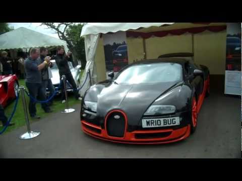 Bugatti Veyron Super Sport On The Track- Acceleration and Driving