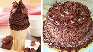 Perfect Chocolate Cake Ideas Most Satisfying Chocolate Cake Decorating Tutorials
