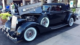 1930S Clic American Packard Twelve At Cars And Coffee Scottsdale Arizona