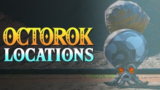 All Rock Octorok Locations (Repair Weapons) - Zelda Tears Of The Kingdom