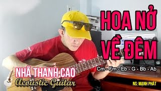 HOA NỞ VỀ ĐÊM (Cover) | THẦN TƯỢNG BOLERO 2017 | NHÃ THANH CAO | ĐỘI NGỌC SƠN