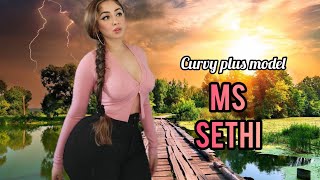 Ms Sethi 💯 Indian Barbie | Plus Size Fashion Model | Curvy Models | Insta Model | Bio,Wiki,Facts