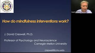 How do mindfulness interventions work? with David Creswell