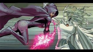 Emma frost vs Psylocke.