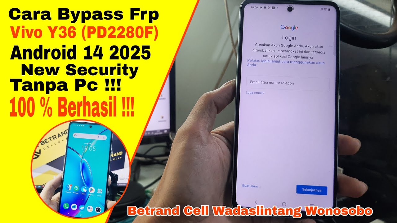 Vivo PD2280F FRP Bypass Android 14 2025 Y36 Easy Unlock Vivo PD2280F FRP Bypass Android 14 2025 Y36 Easy Unlock