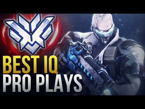 THE BEST IQ PLAYS FROM PRO PLAYERS - Overwatch Montage