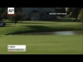 Raw: Police Chase Winds Up on ND Golf Course