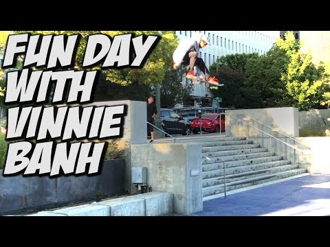 VINNIE BANH CHANNEL TAKE OVER !!! - A DAY WITH NKA -