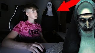 "THE NUN" CREEPY SCARE PRANK ON KID!