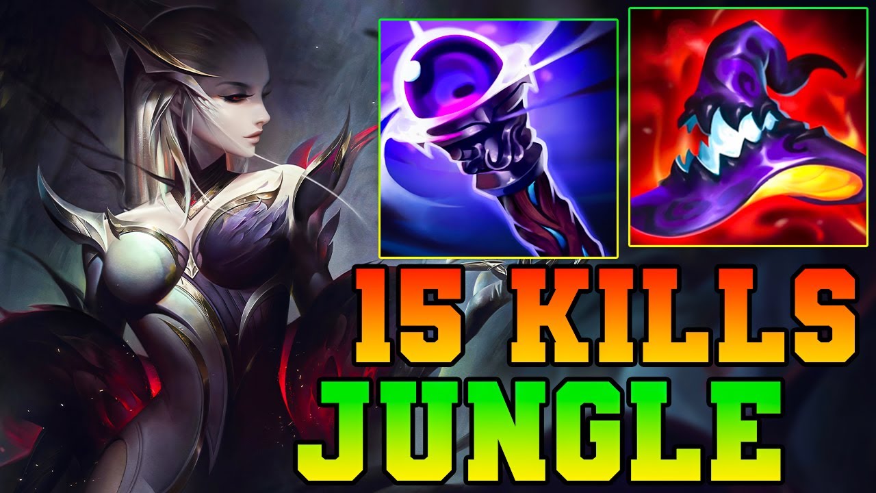 15 Kills Evelynn Jungle Guide Build Combo Gameplay LOL 15 Kills Evelynn Jungle Guide Build Combo Gameplay LOL