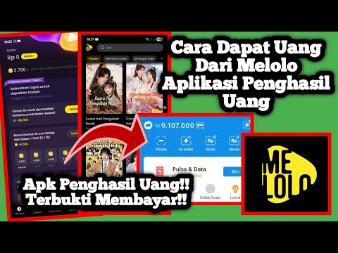 How to get money from melolo money -producing application || How to get money from melolo money -producing application ||