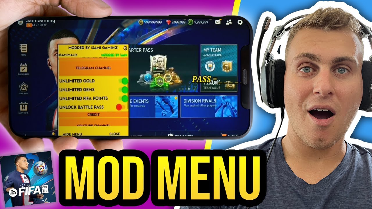 FIFA Mobile MOD MOD MENU 999999 FIFA Points (iOS & FIFA Mobile MOD MOD MENU 999999 FIFA Points (iOS &