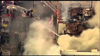 NYC, Building Explodes, Injuries Reported  3/12/14