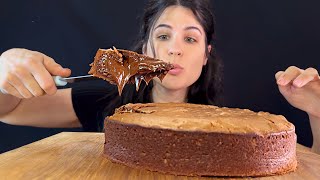 Big Chocolate Lava Cake Mukbang Asmr Eating Sounds