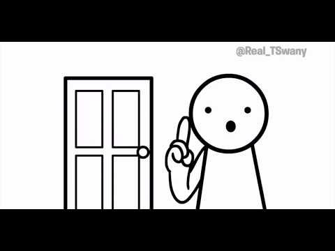 I am going to open this door.